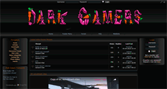 Desktop Screenshot of darkgamers.org